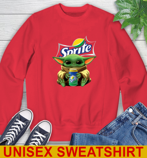 Star Wars Baby Yoda Hugs Sprite Soft Drink Shirt 34