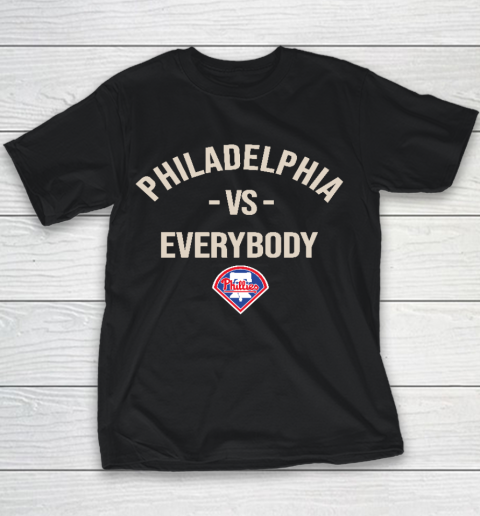 Philadelphia Phillies Vs Everybody Youth T-Shirt