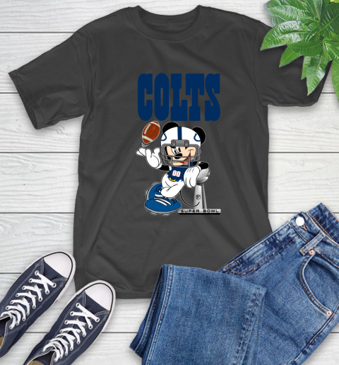 NFL Indianapolis Colts Mickey Mouse Disney Super Bowl Football T Shirt T-Shirt 2