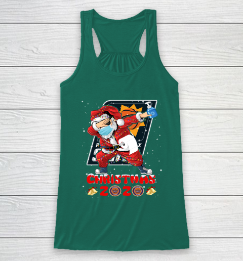Phoenix Suns Funny Santa Claus Dabbing Christmas 2020 NBA Racerback Tank 5