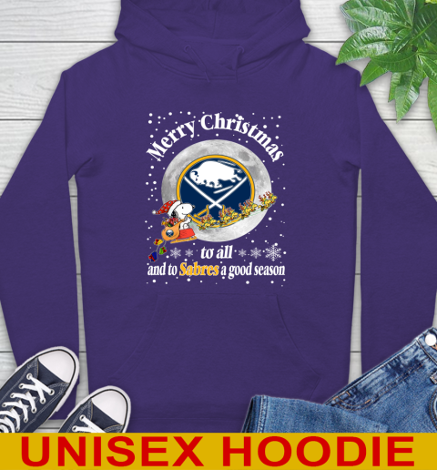 Buffalo Sabres Merry Christmas To All And To Sabres A Good Season NHL Hockey Sports Hoodie 5