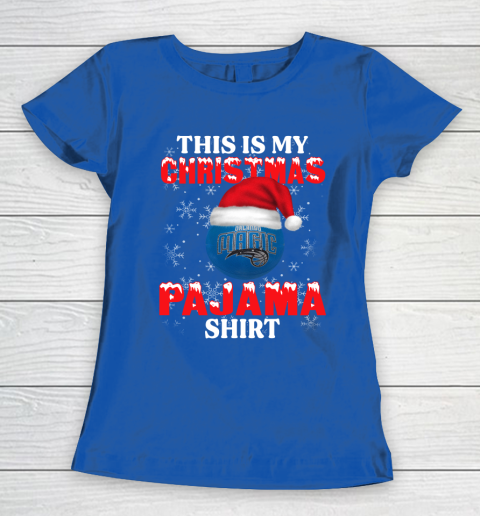Orlando Magic This Is My Christmas Pajama Shirt NBA Women's T-Shirt 8