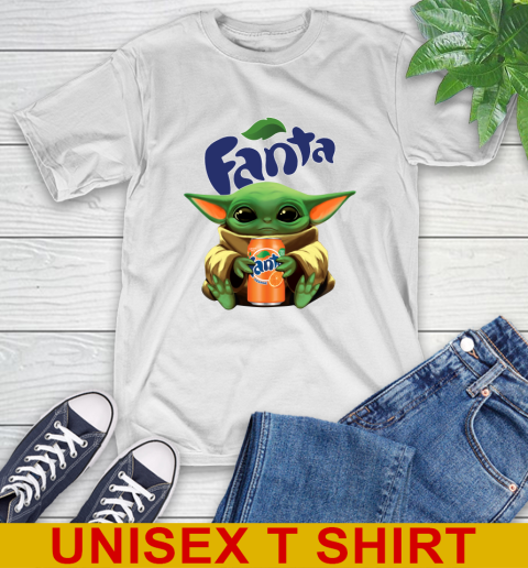 Star Wars Baby Yoda Hugs Fanta Soft Drink Shirt