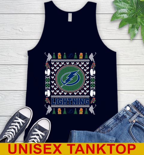 Tampa Bay Lightning Merry Christmas NHL Hockey Loyal Fan Tank Top 2