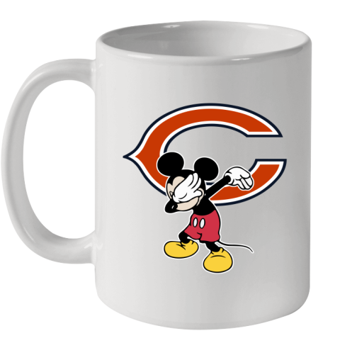 Chicago Bears NFL Football Dabbing Mickey Disney Sports Ceramic Mug 11oz