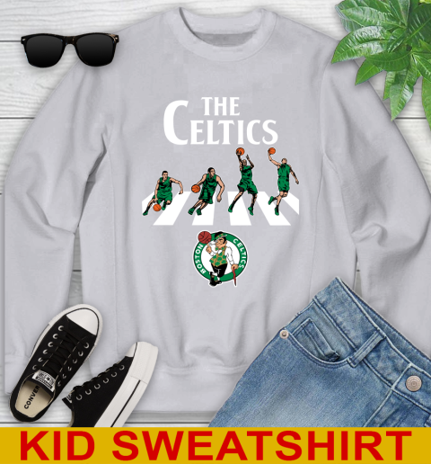 NBA Basketball Boston Celtics The Beatles Rock Band Shirt Youth Sweatshirt 4 NBA Basketball Boston Celtics The Beatles Rock Band Shirt Youth Sweatshirt - Image 4
