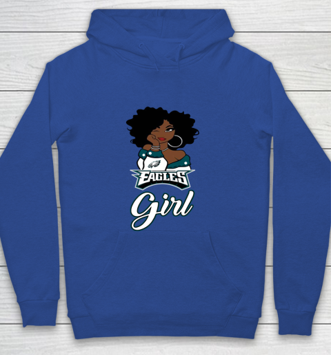 Philadelphia Eagles Girl NFL Youth Hoodie 8