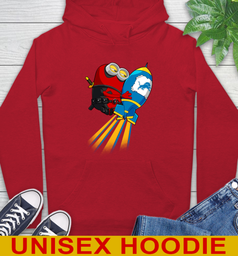 NFL Football Detroit Lions Deadpool Minion Marvel Shirt Hoodie 10