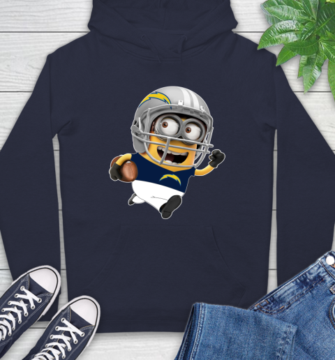 NFL San Diego Chargers Minions Disney Football Sports Hoodie 4