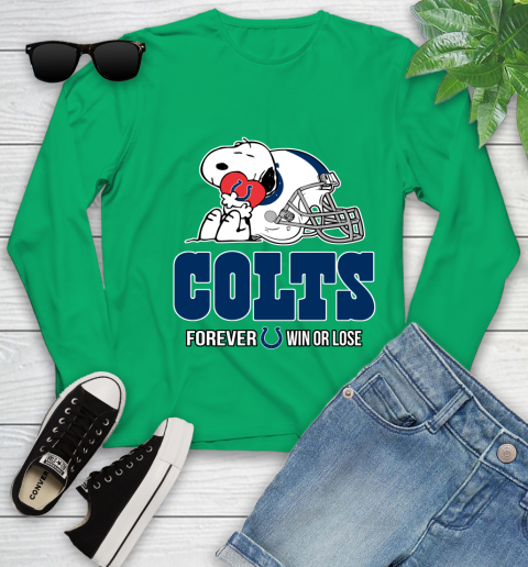 NFL The Peanuts Movie Snoopy Forever Win Or Lose Football Indianapolis Colts 130