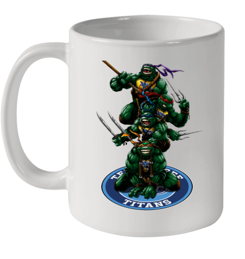 NFL Football Tennessee Titans Teenage Mutant Ninja Turtles Shirt Ceramic Mug 11oz