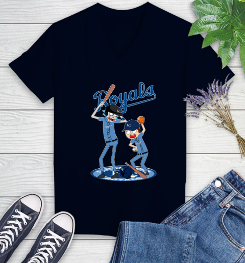 MLB Kansas City Royals Rick And Morty Baseball 79