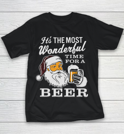 It's the Most Wonderful Time For A  Beer Lovers Youth T-Shirt