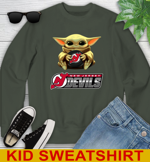 NHL Hockey New Jersey Devils Star Wars Baby Yoda Shirt 121