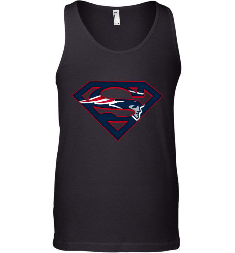 We Are Undefeatable The New England Patriots x Superman NFL Tank Top