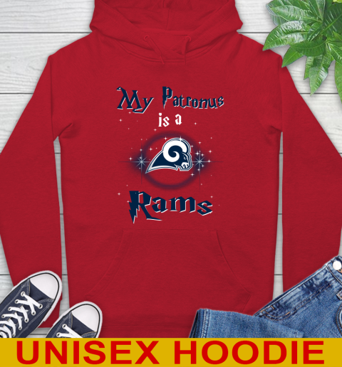 NFL Football Harry Potter My Patronus Is A Los Angeles Rams Hoodie 10