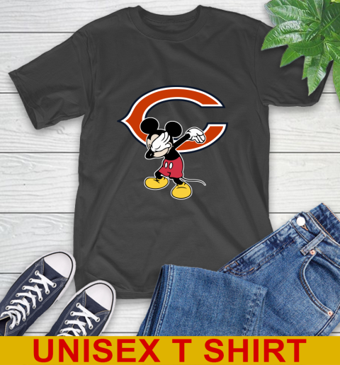 Chicago Bears NFL Football Dabbing Mickey Disney Sports T-Shirt 2