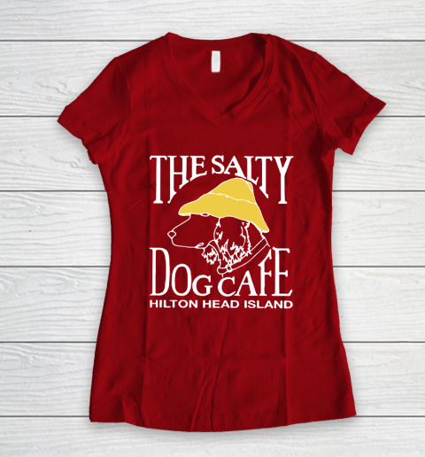 Salty Dog Women's V-Neck T-Shirt 8