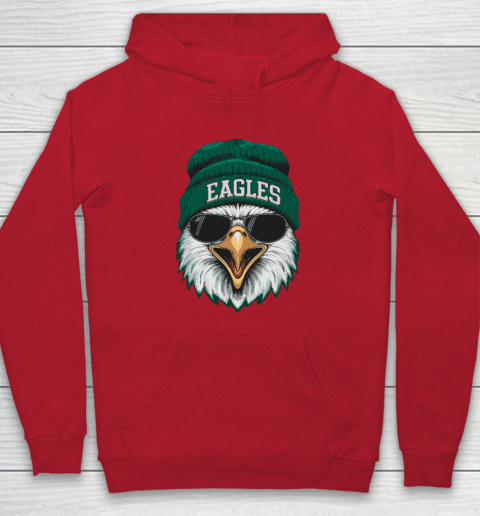 Cool Face Eagles With Sunglasses Vintage Funny Hoodie 6