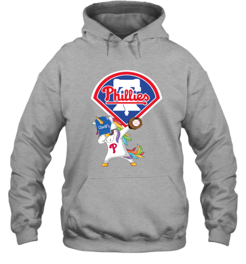 Hip Hop Dabbing Unicorn Flippin Love Philadelphia Phillies Hoodie