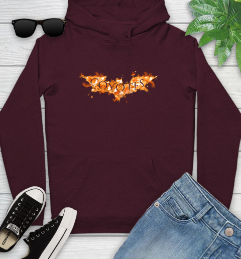 NHL Arizona Coyotes Batman Logo DC Hockey Sports Shirts Youth Hoodie 7