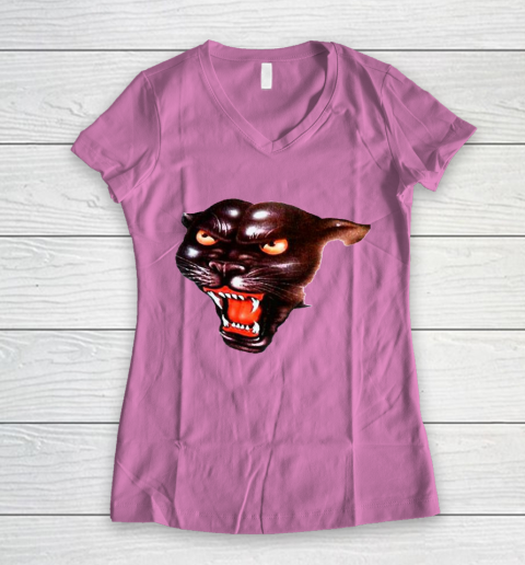 Roddy Piper Panther Vintage Women's V-Neck T-Shirt 8