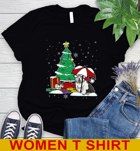 Old English Sheepdog Christmas Dog Lovers Shirts 85