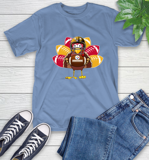 Pittsburgh Steelers Turkey Thanksgiving Day T-Shirt 11