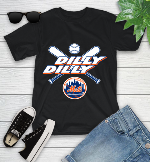MLB New York Mets Dilly Dilly Baseball Sports Youth T-Shirt 2