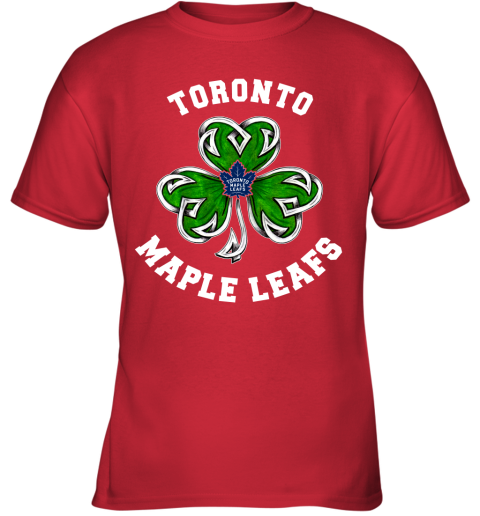 NHL Toronto Maple Leafs Three Leaf Clover St Patrick's Day Hockey