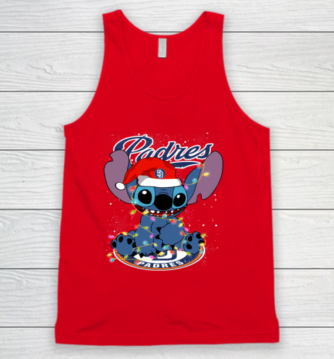 San Diego Padres MLB noel stitch Baseball Christmas Tank Top 3