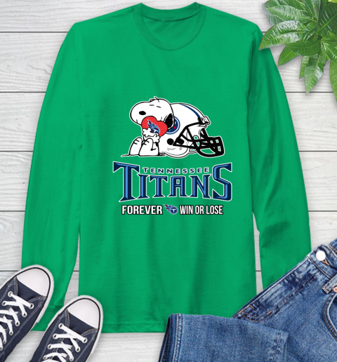 NFL The Peanuts Movie Snoopy Forever Win Or Lose Football Tennessee Titans 64