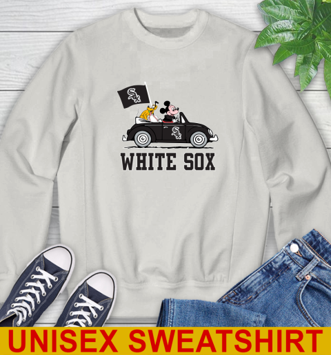 MLB Baseball Chicago White Sox Pluto Mickey Driving Disney Shirt Sweatshirt 12