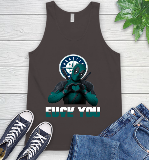 MLB Seattle Mariners Deadpool Love You Fuck You Baseball Sports Tank Top 6