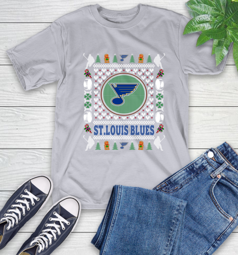 St.Louis Blues Merry Christmas NHL Hockey Loyal Fan Ugly Shirt 6