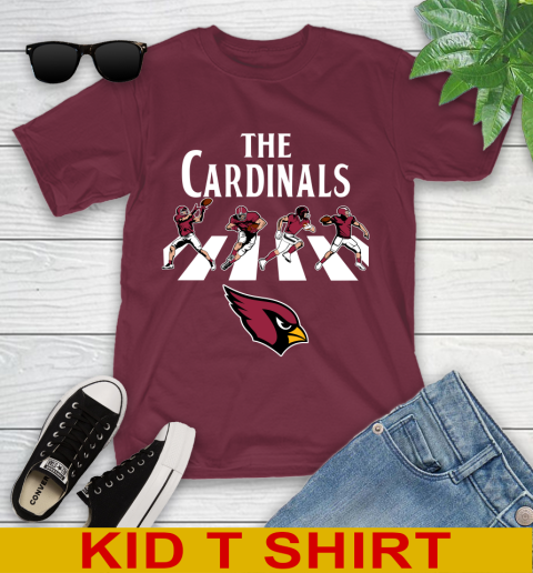 NFL Football Arizona Cardinals The Beatles Rock Band Shirt Youth T-Shirt 5
