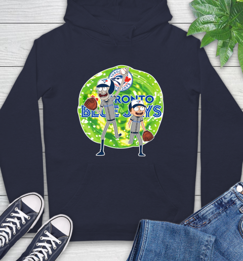 MLB Toronto Blue Jays Rick And Morty Baseball Sports Hoodie 4