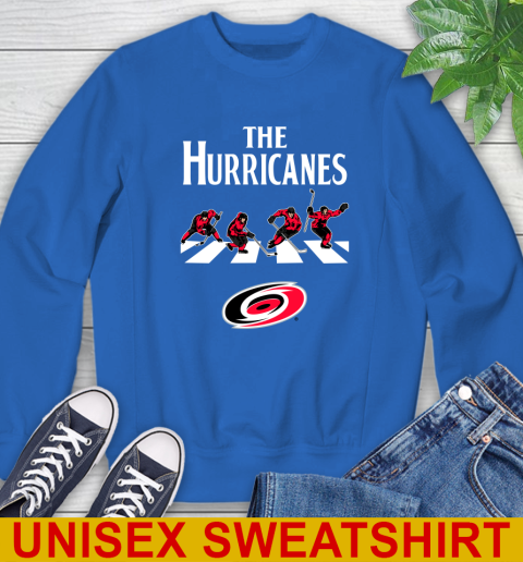 NHL Hockey Carolina Hurricanes The Beatles Rock Band Shirt Sweatshirt 11
