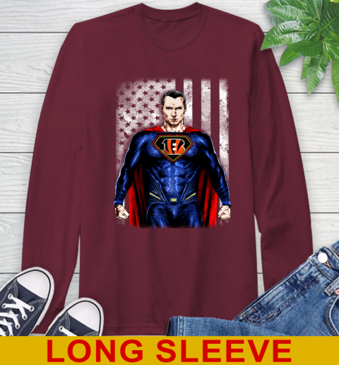 Superman bengals on sale shirt
