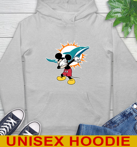 Miami Dolphins NFL Football Dabbing Mickey Disney Sports Hoodie 6