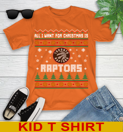 NBA Basketball All I Want For Christmas Is Toronto Raptors 104