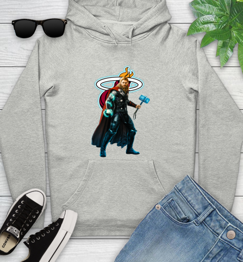 NBA Thor Avengers Endgame Basketball Miami Heat Youth Hoodie