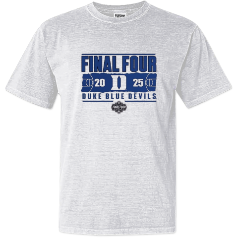 2025 NCAA Duke Final Four Dyed Heavyweight T-Shirt