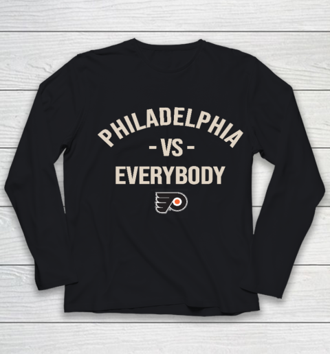 Philadelphia Flyers Vs Everybody Youth Long Sleeve