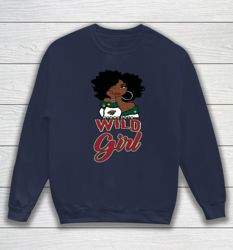 Minnesota Wild Girl NHL Sweatshirt 3