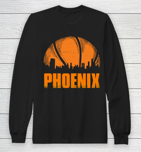 Phoenix Basketball B Ball City Arizona State Long Sleeve T-Shirt