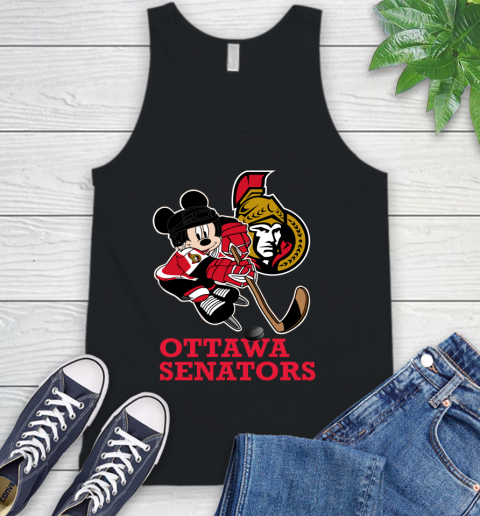 NHL Ottawa Senators Mickey Mouse Disney Hockey T Shirt Tank Top 2