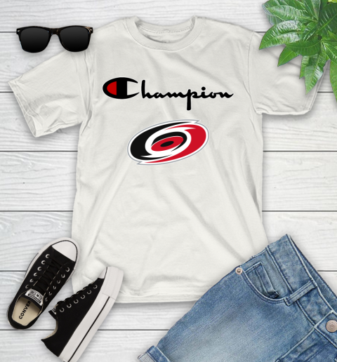 NHL Hockey Carolina Hurricanes Champion Shirt Youth T-Shirt