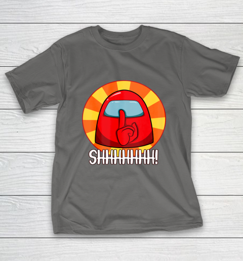 Among Us Game Shirt Cool Among Us shirt Crewmate or Impostor SHHHHHH T-Shirt 8