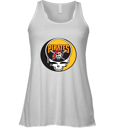 Pittsburgh Pirates The Grateful Dead Baseball Mlb Mashup Racerback Tank